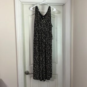 MIDI thin maternity dress.